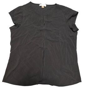 Calvin Klein Women's Black Top Blouse Size Petite S